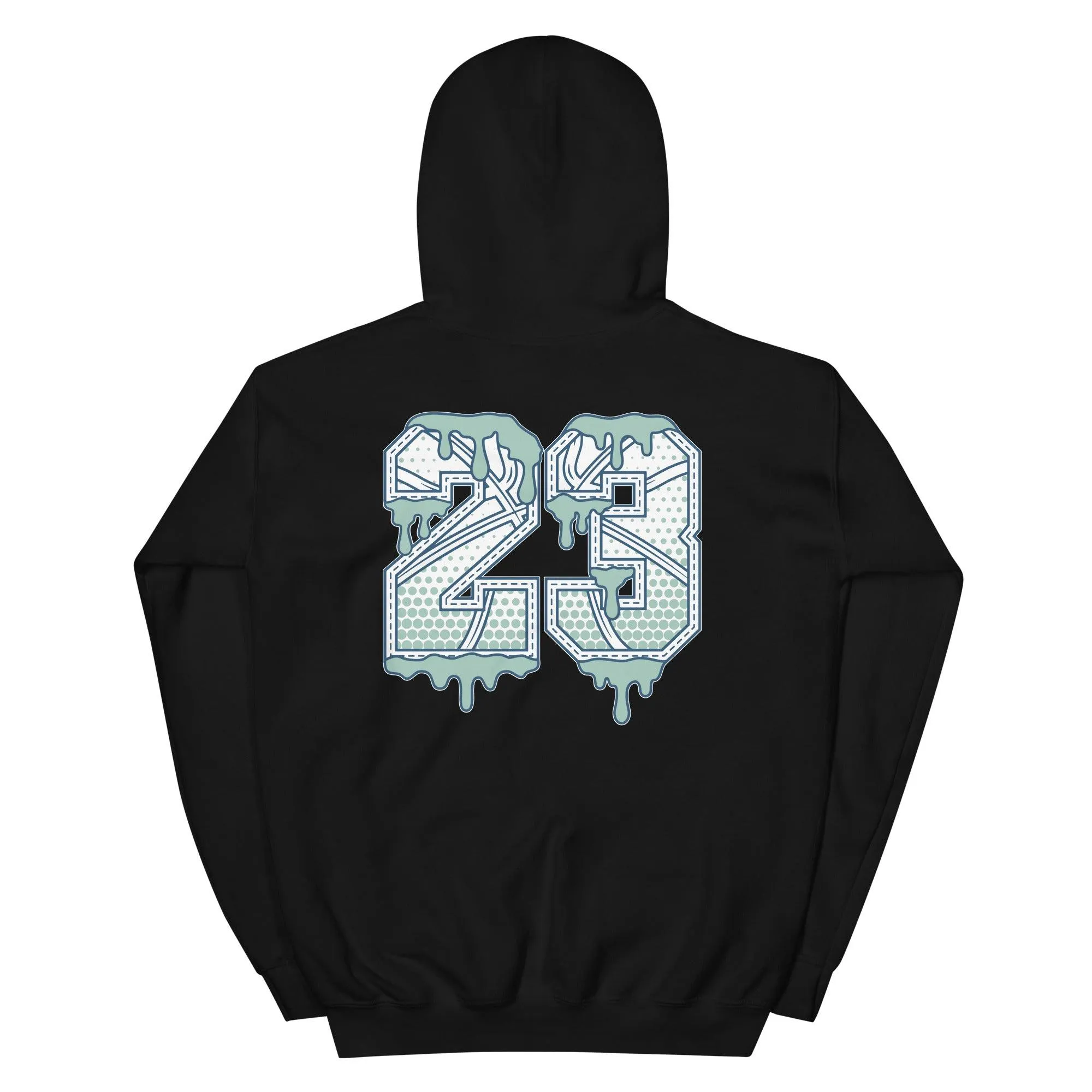 1 Mid Mystic Navy Mint Foam Hoodie 23 Ball