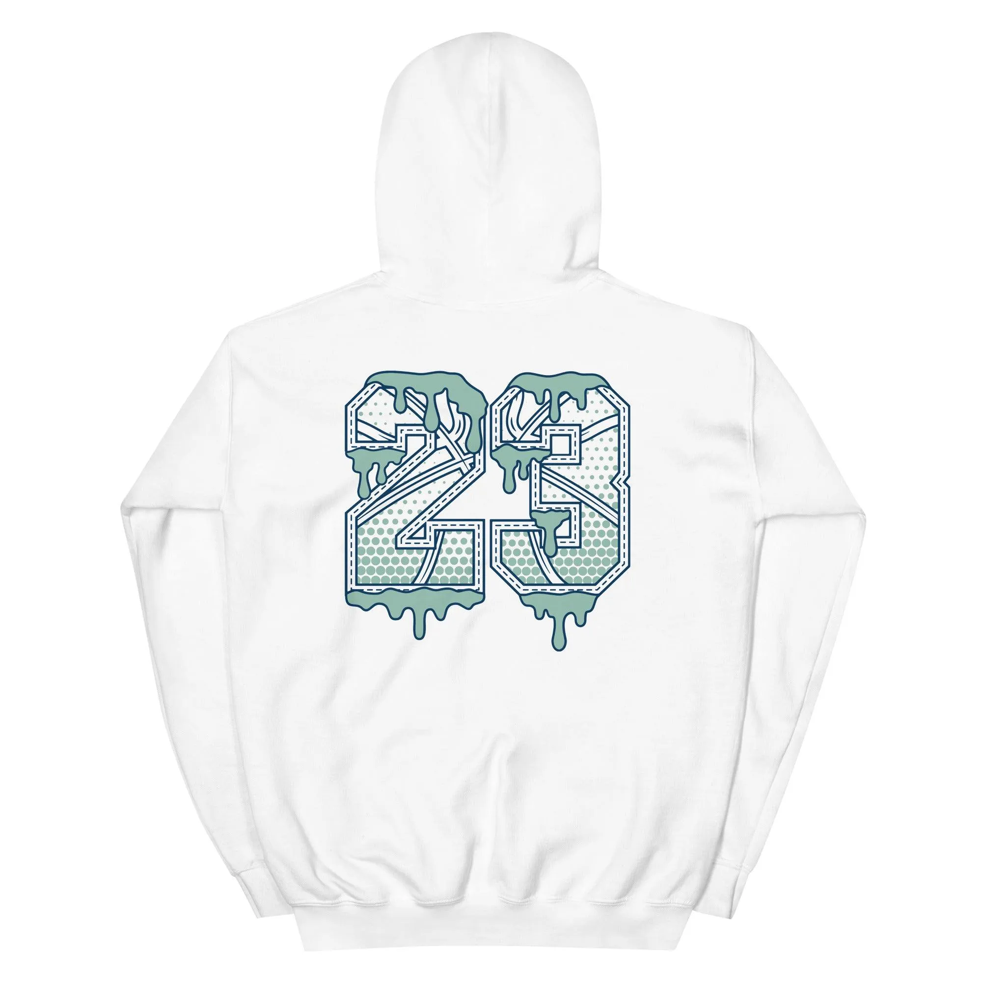 1 Mid Mystic Navy Mint Foam Hoodie 23 Ball