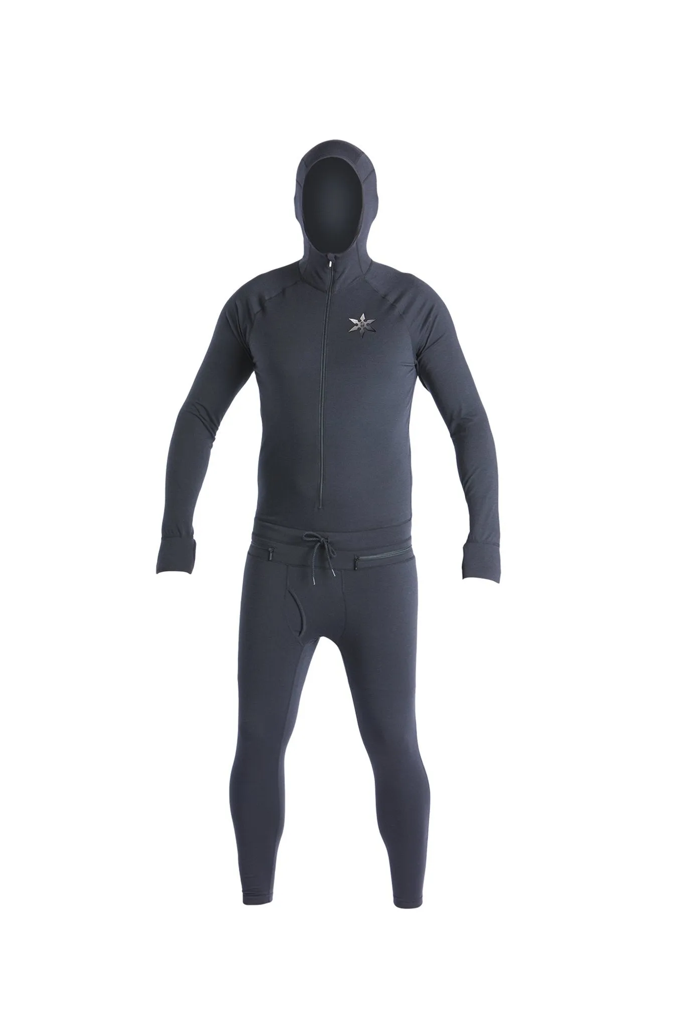 Airblaster Classic Mens Ninja Suit - Black - Zip Fly