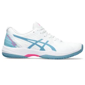 Asics Padelschoen Solution Swift FF Dames Wit Blauw