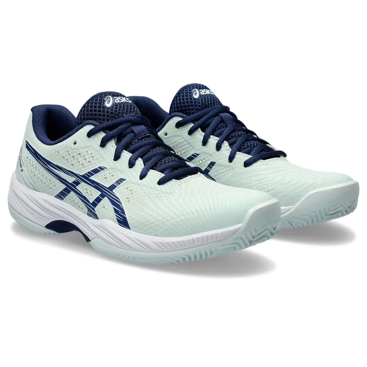 Asics Tennisschoen Gel Game 9 Clay / OC Dames Lichtblauw