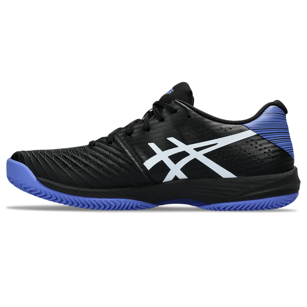 Asics Tennisschoen Solution Swift FF Clay Heren Zwart Blauw