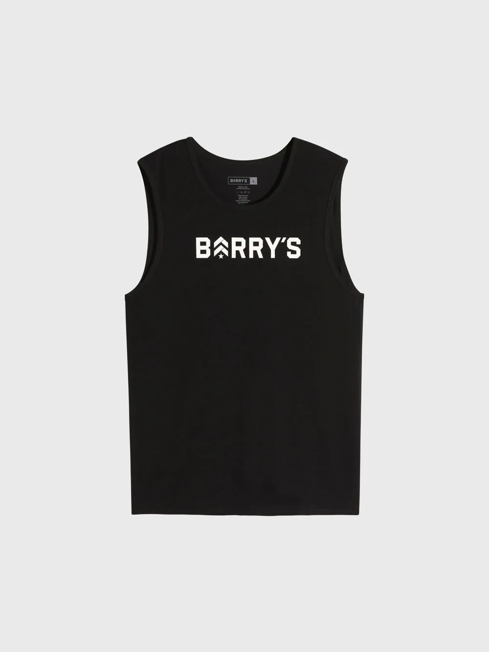 BARRY'S BLACK FEARLESS TANK