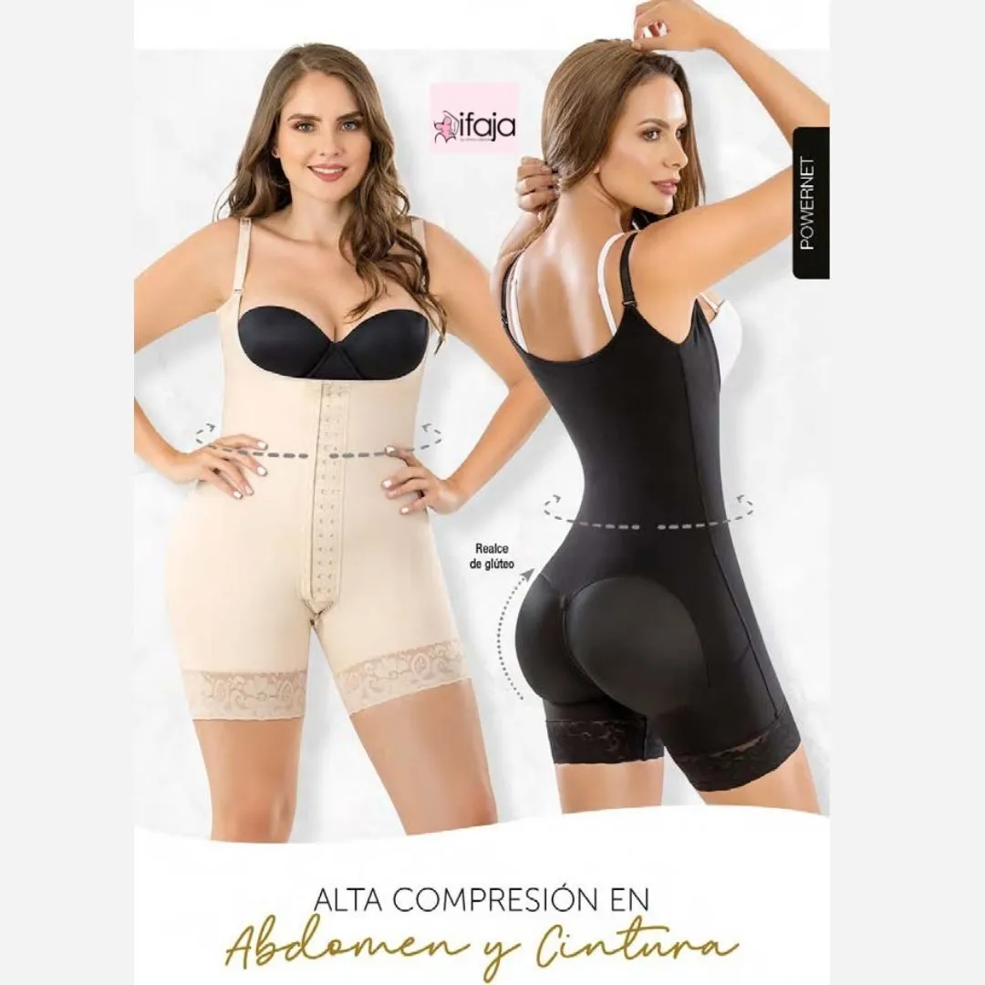 BODY SHAPER POWERNET WITH MICROCAPSULES / FAJA MOLDEADORA EN POWERNET CON MICROCAPSULAS REF 334