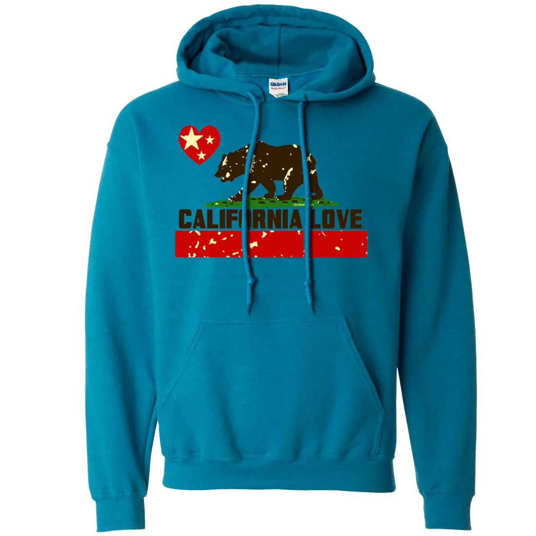 California Love Asst Colors Sweatshirt Hoodie