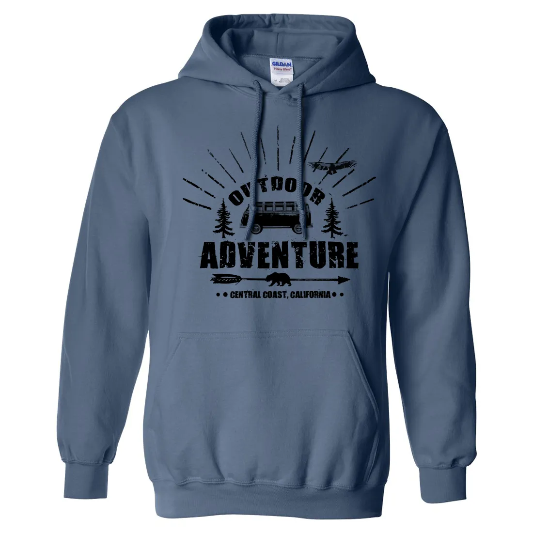 California Outdoor Adventure Sweatshirt Hoodie