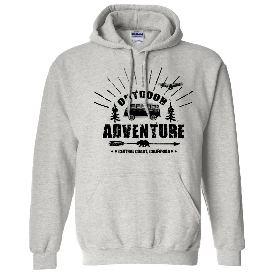 California Outdoor Adventure Sweatshirt Hoodie