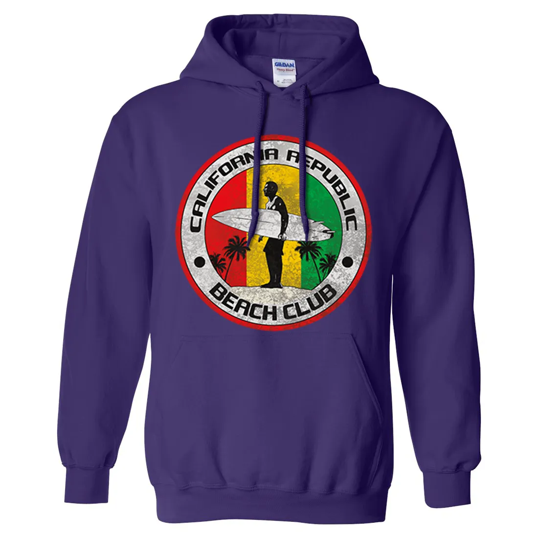 California Republic Beach Club Sweatshirt Hoodie