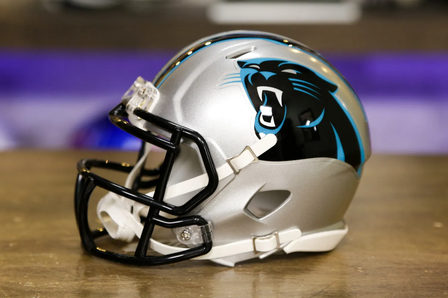 Carolina Panthers Riddell Speed Mini Helmet