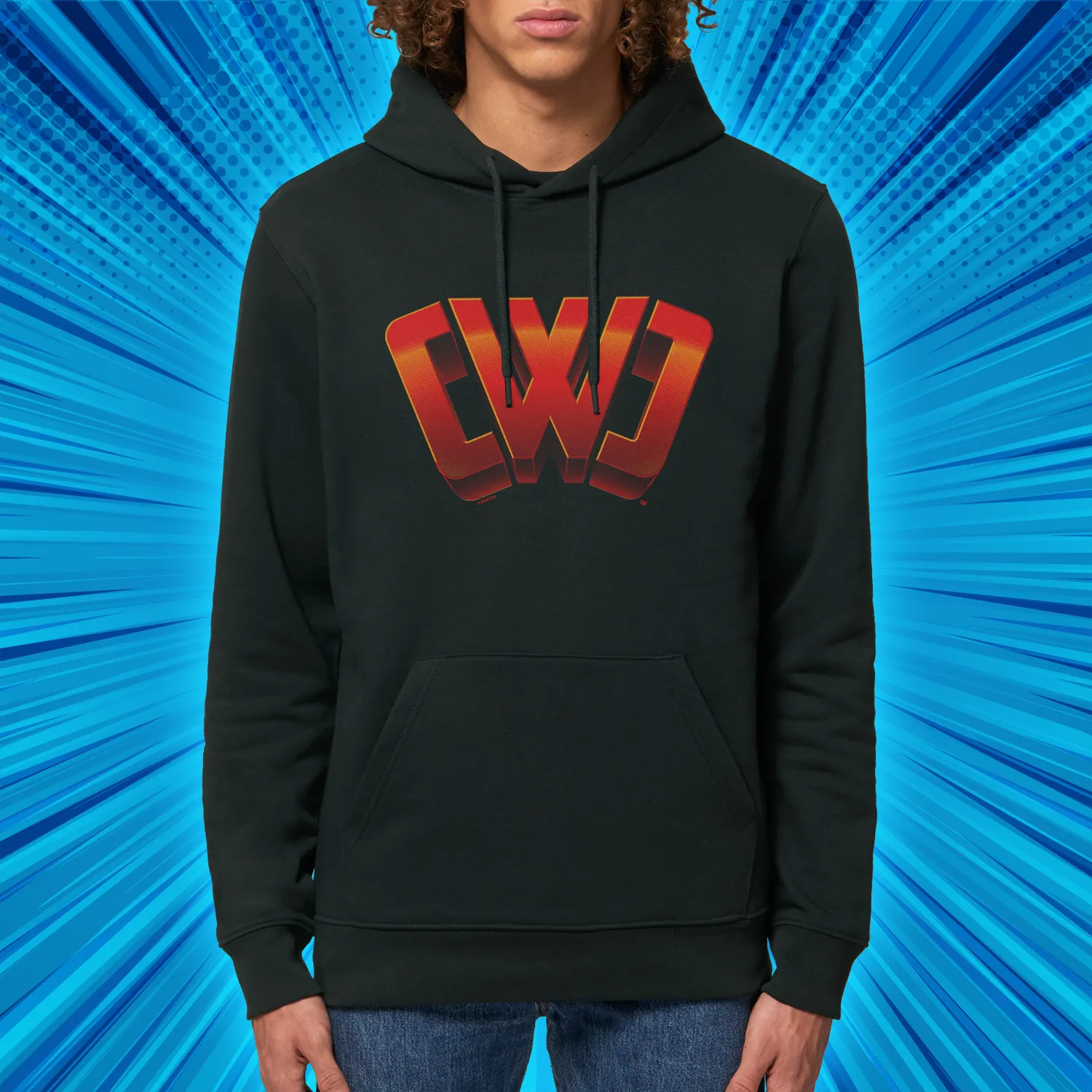 Chad Wild Clay Adult Hoodie - Black