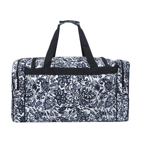 Damask Bliss NGIL Canvas 23" Duffle Bag