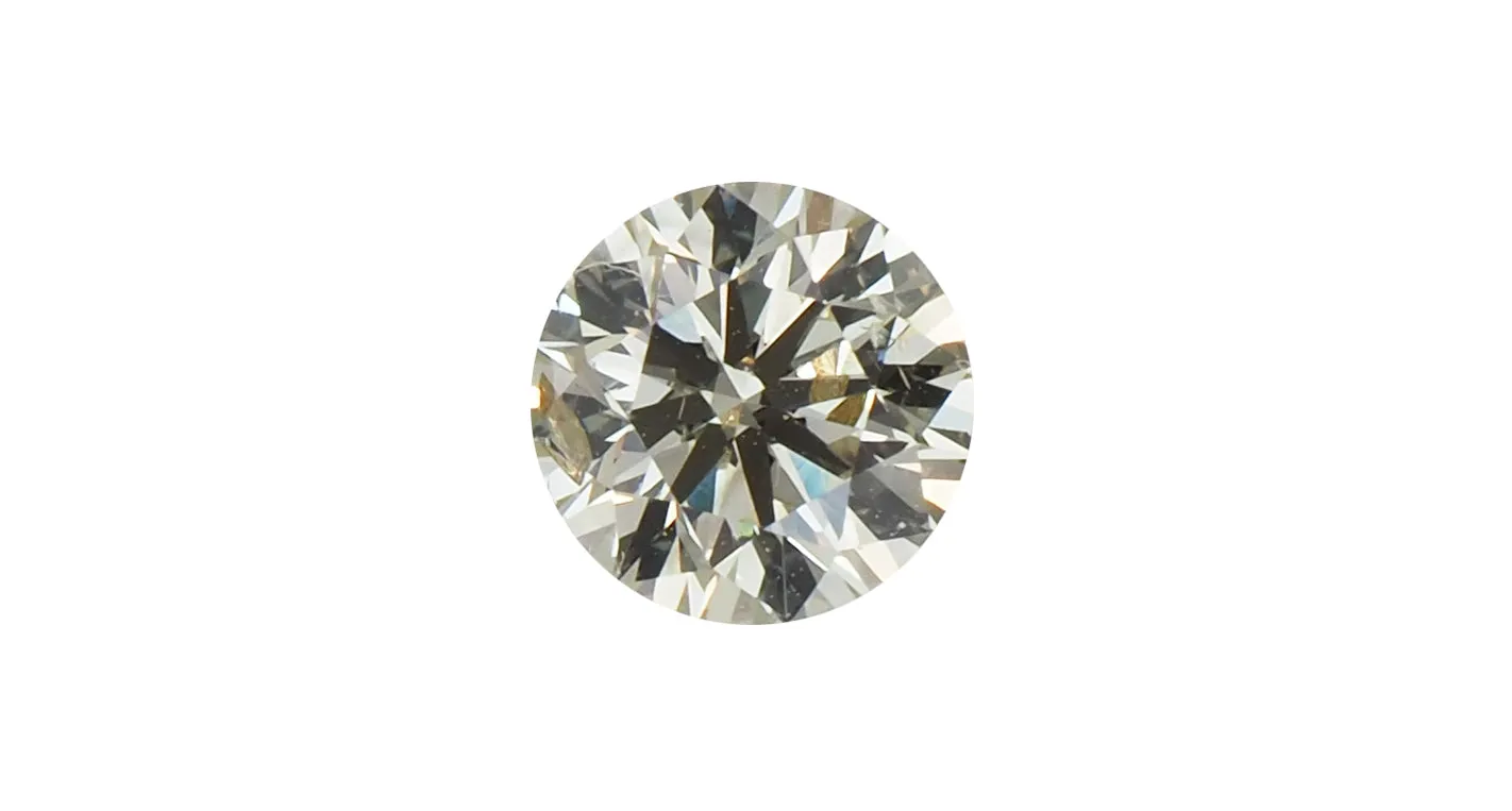 Fancy Colored Diamond - Fancy Light Brownish Greenish Yellow Diamond 0.70ct