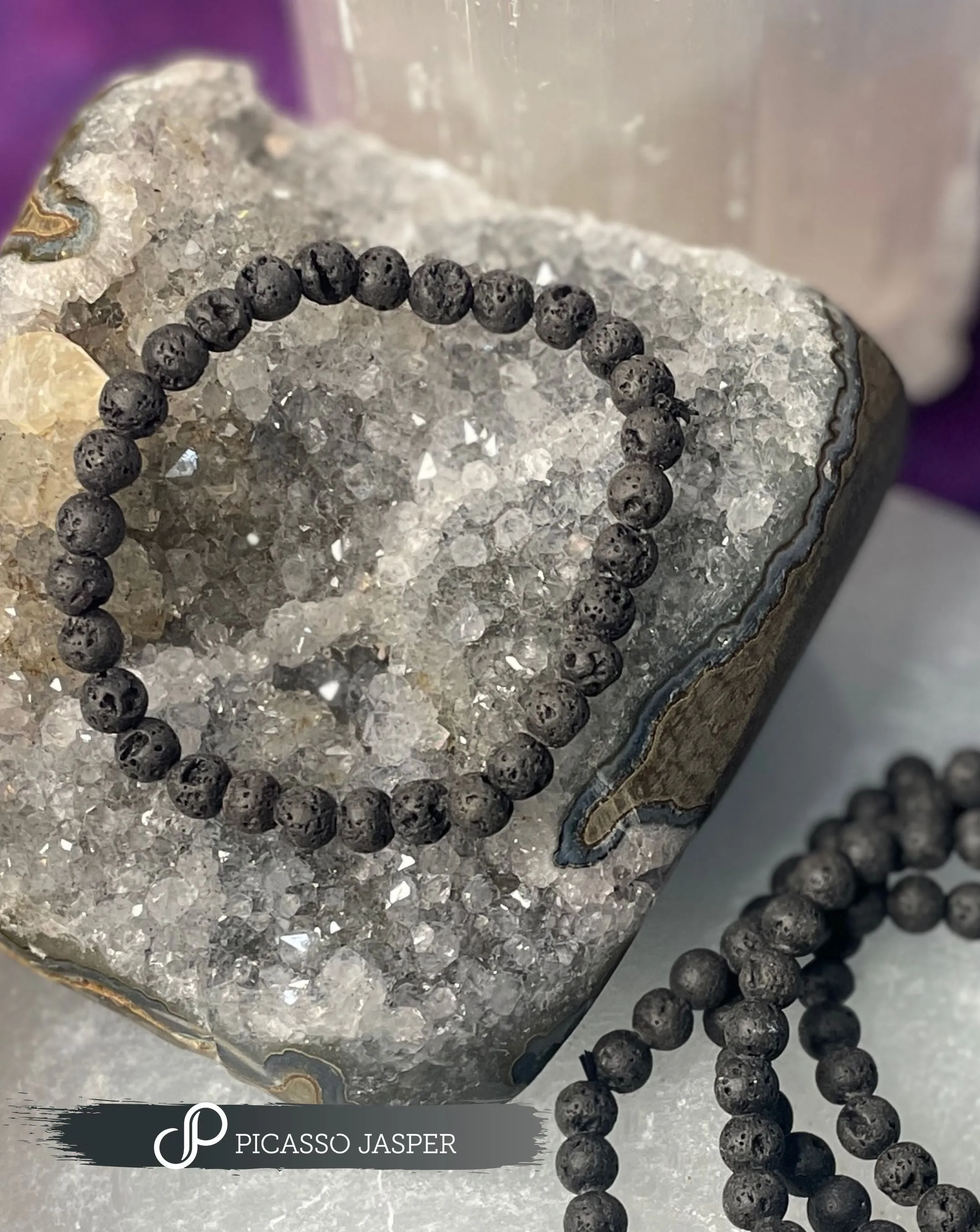 Lava Bracelet, AKA: Oil Diffuser: Grounding   Security