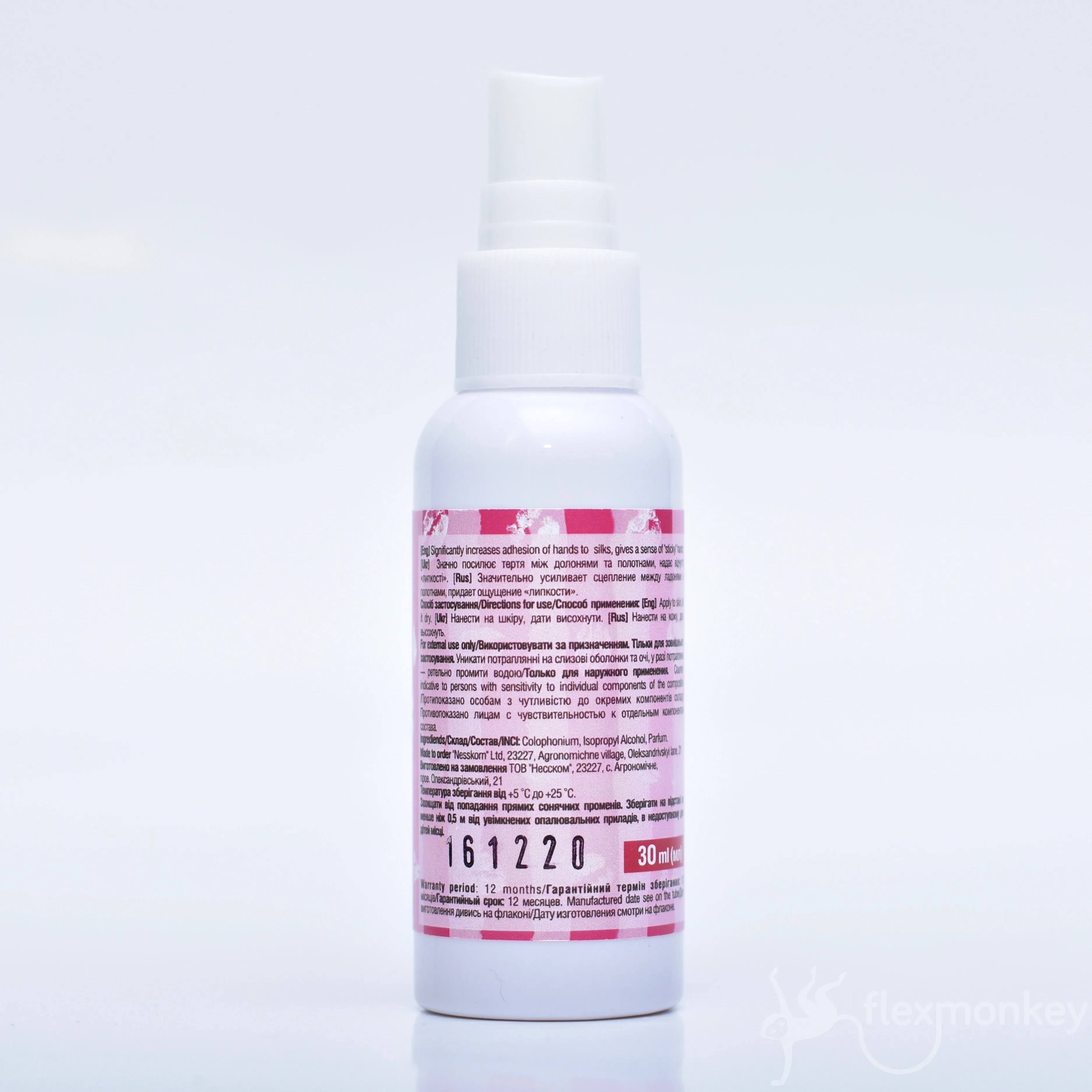 Liquid Rosin body spray 30ml - Sticky Molly