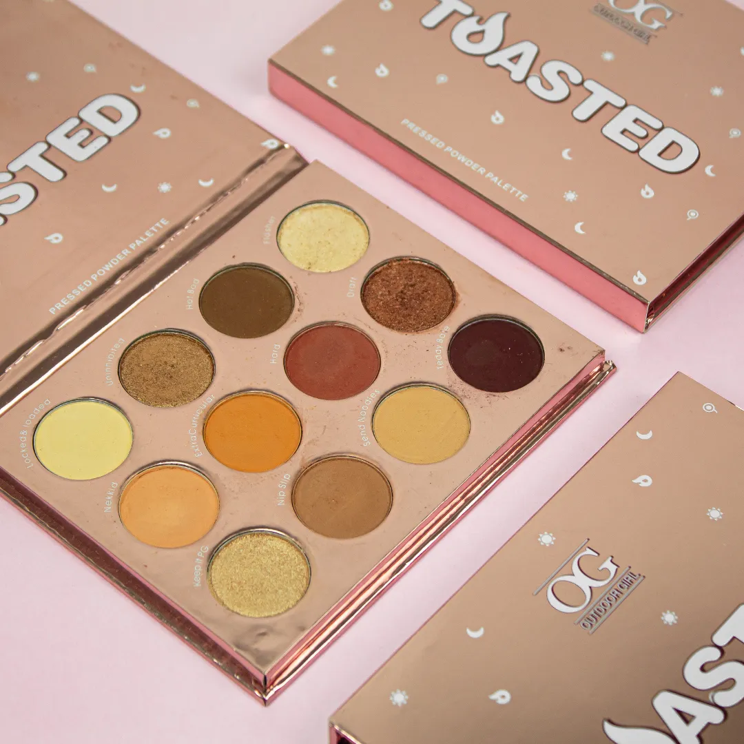 Paleta de Sombras Toasted