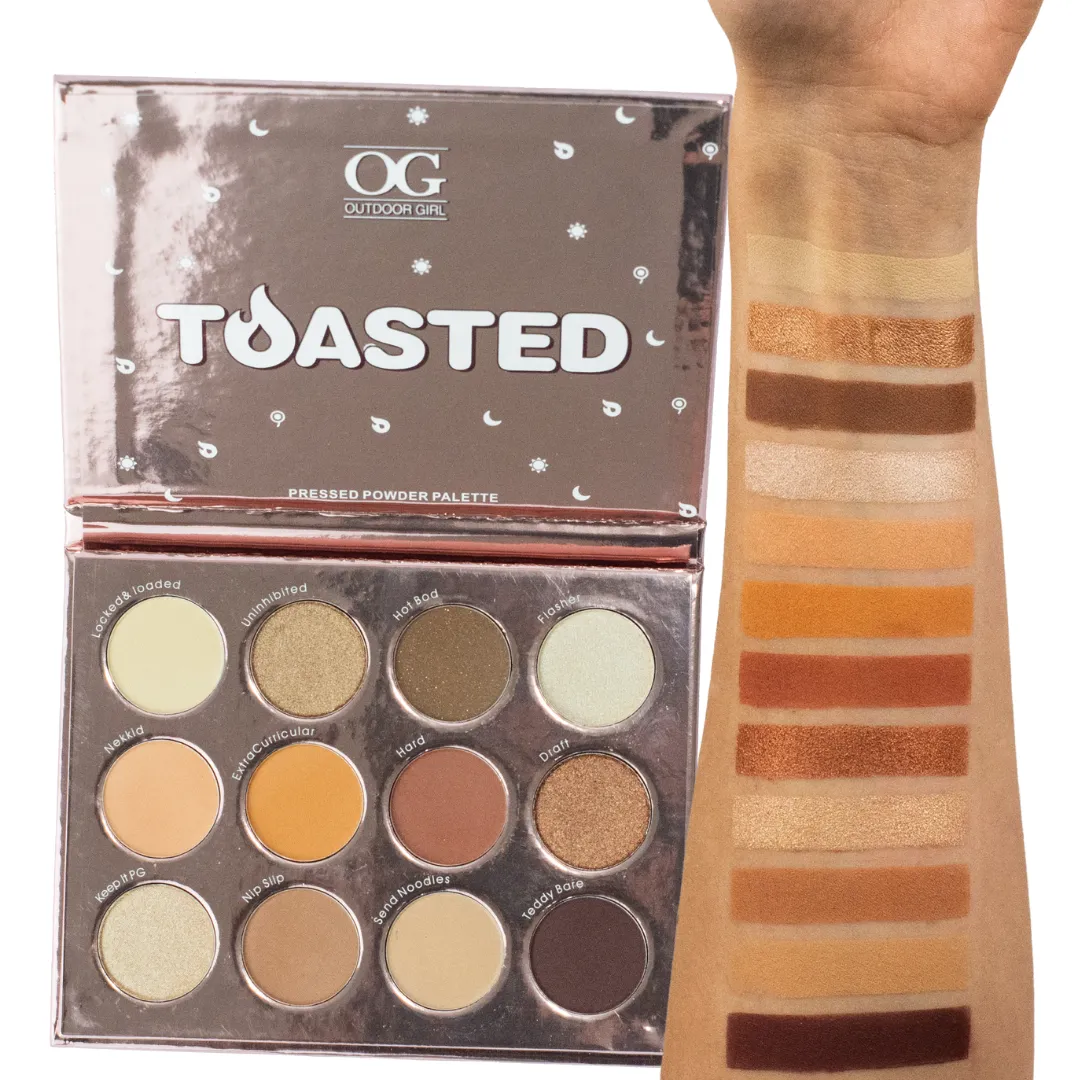 Paleta de Sombras Toasted