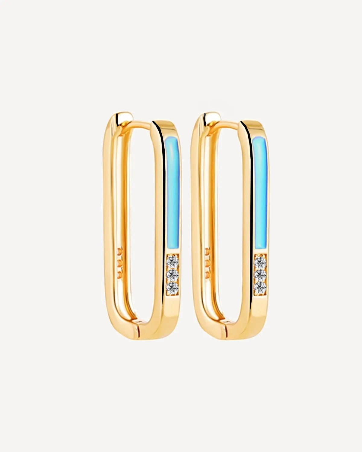 Pendientes Anne Aqua