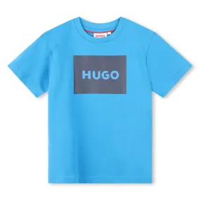 Playera para nio y adolescente HUGO azul