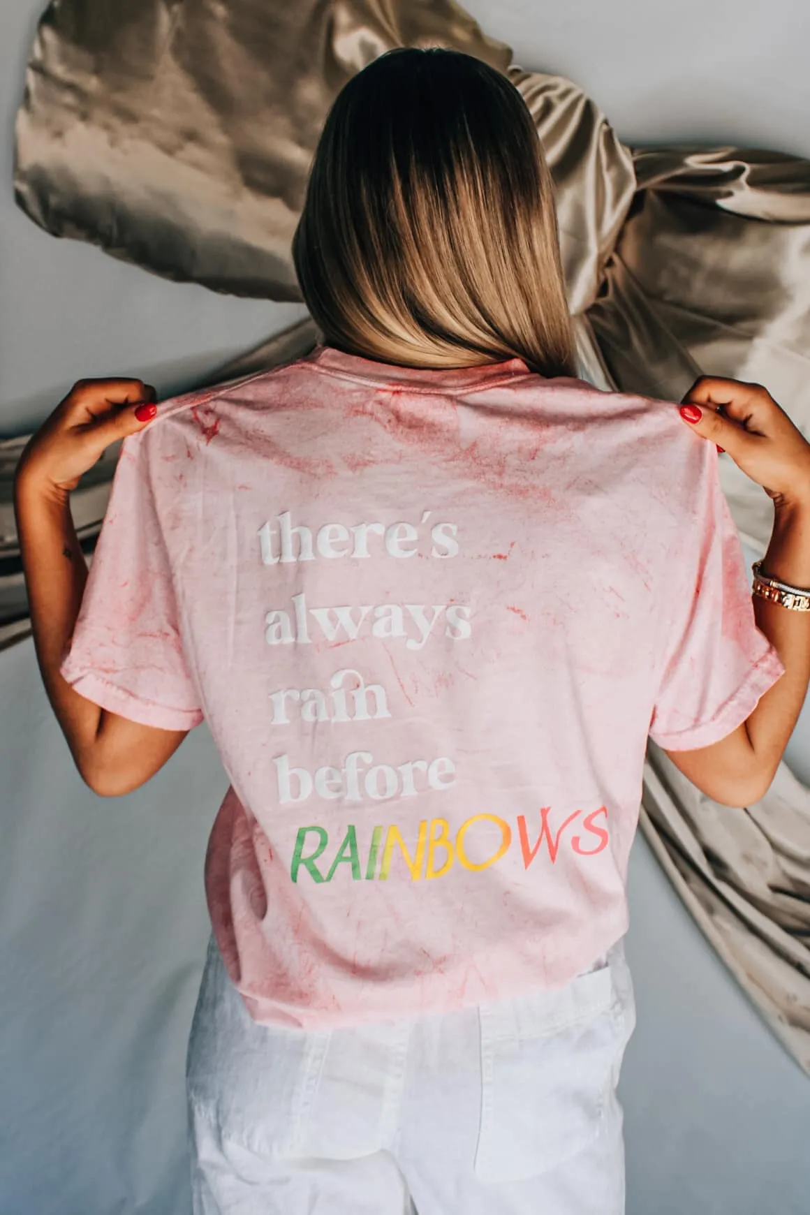 Rainbows Tie Dye Tee - PREORDER