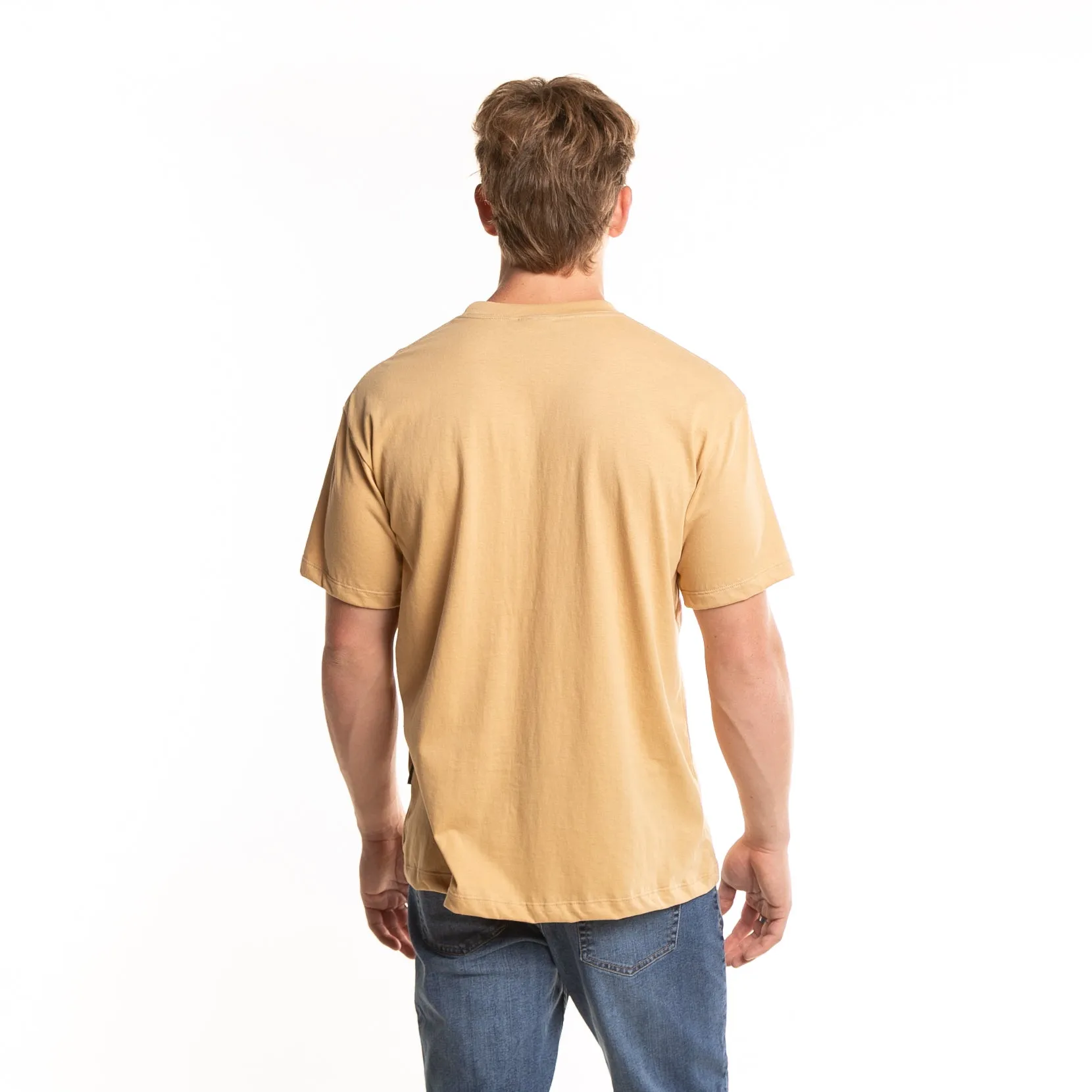 Remera Mc Rusty Shadow Tee Pale Mustard