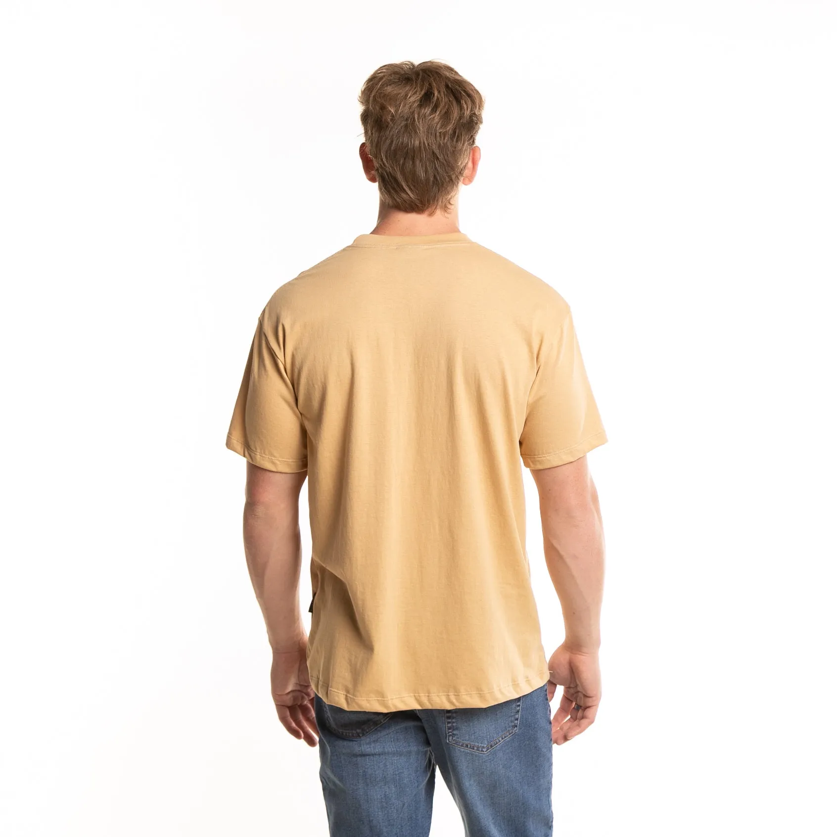 Remera Mc Rusty Shadow Tee Pale Mustard