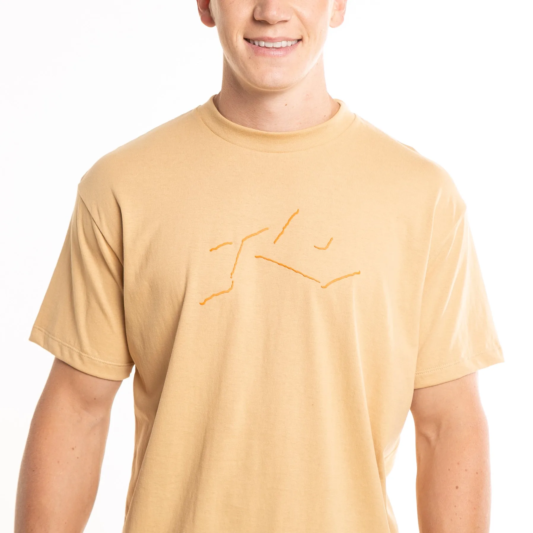 Remera Mc Rusty Shadow Tee Pale Mustard