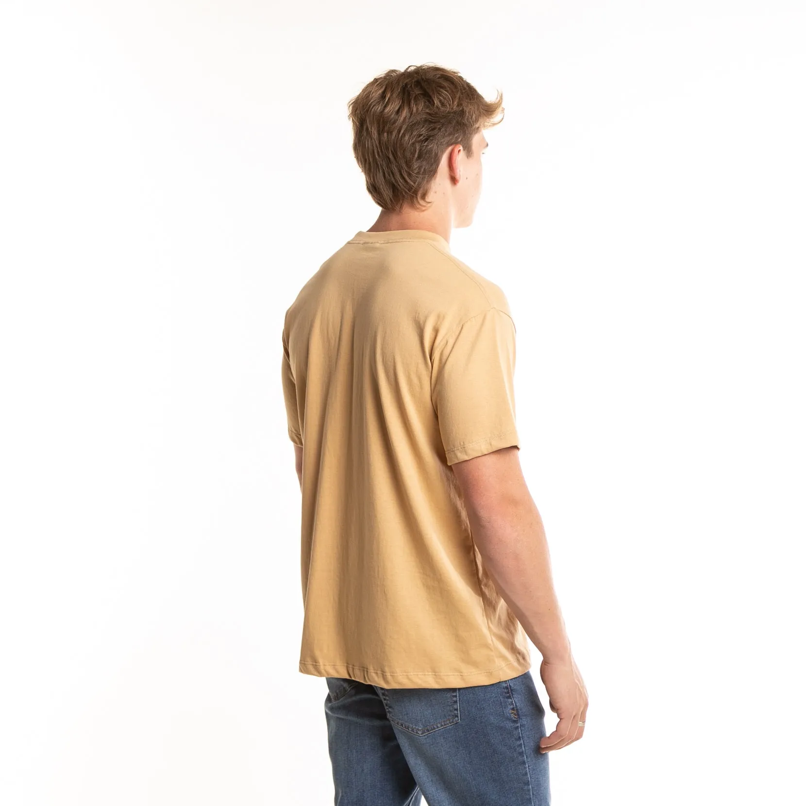 Remera Mc Rusty Shadow Tee Pale Mustard