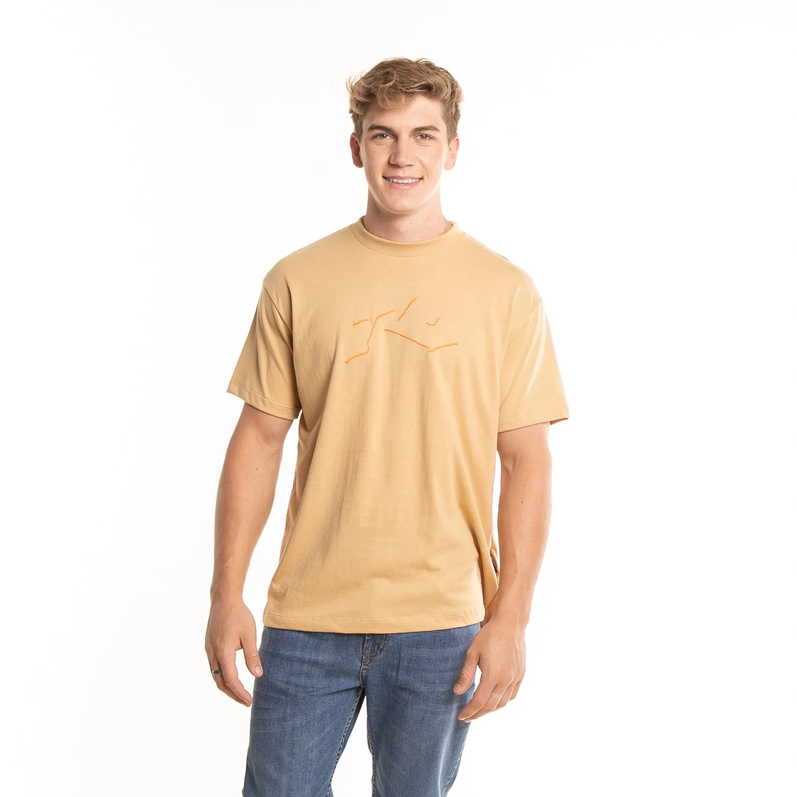 Remera Mc Rusty Shadow Tee Pale Mustard