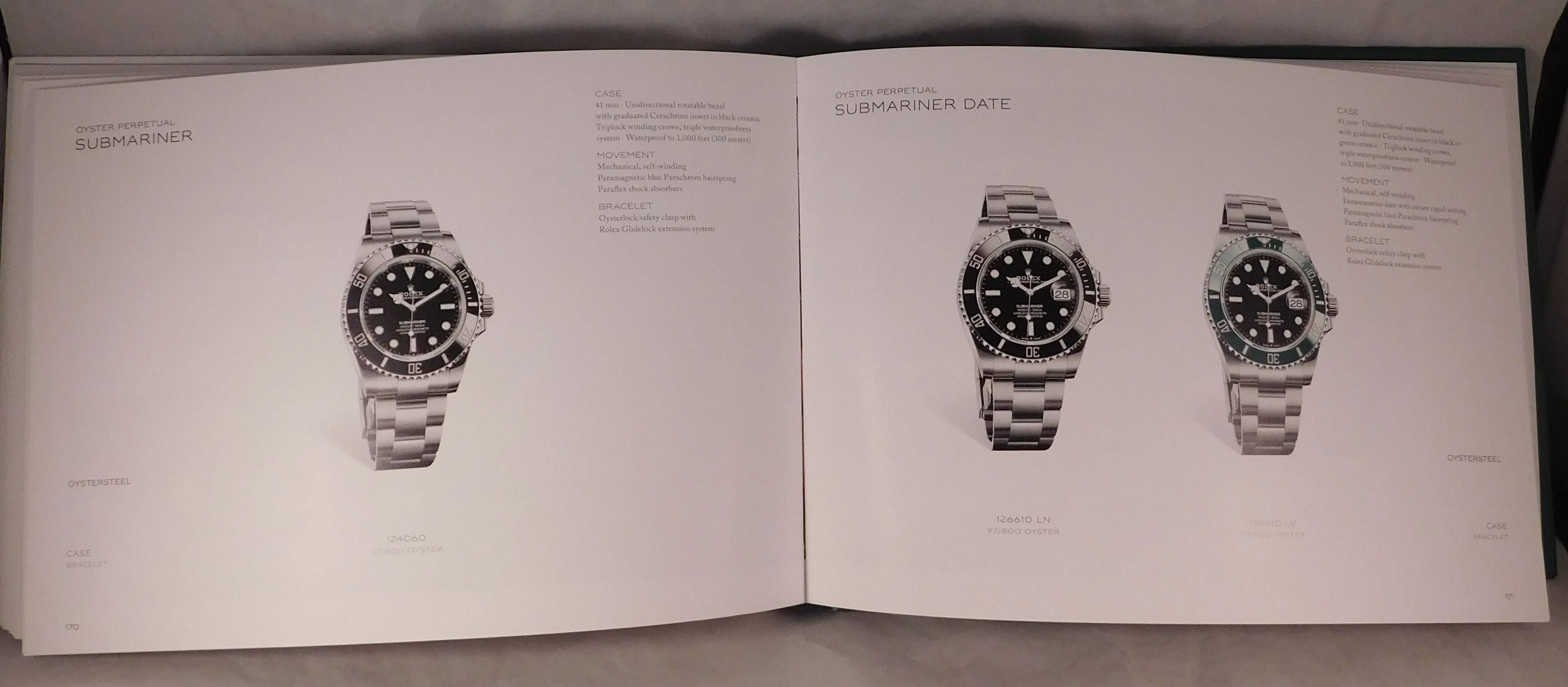 Rolex Authorized Dealer Hardcover Watch Catalog New 2022-2023