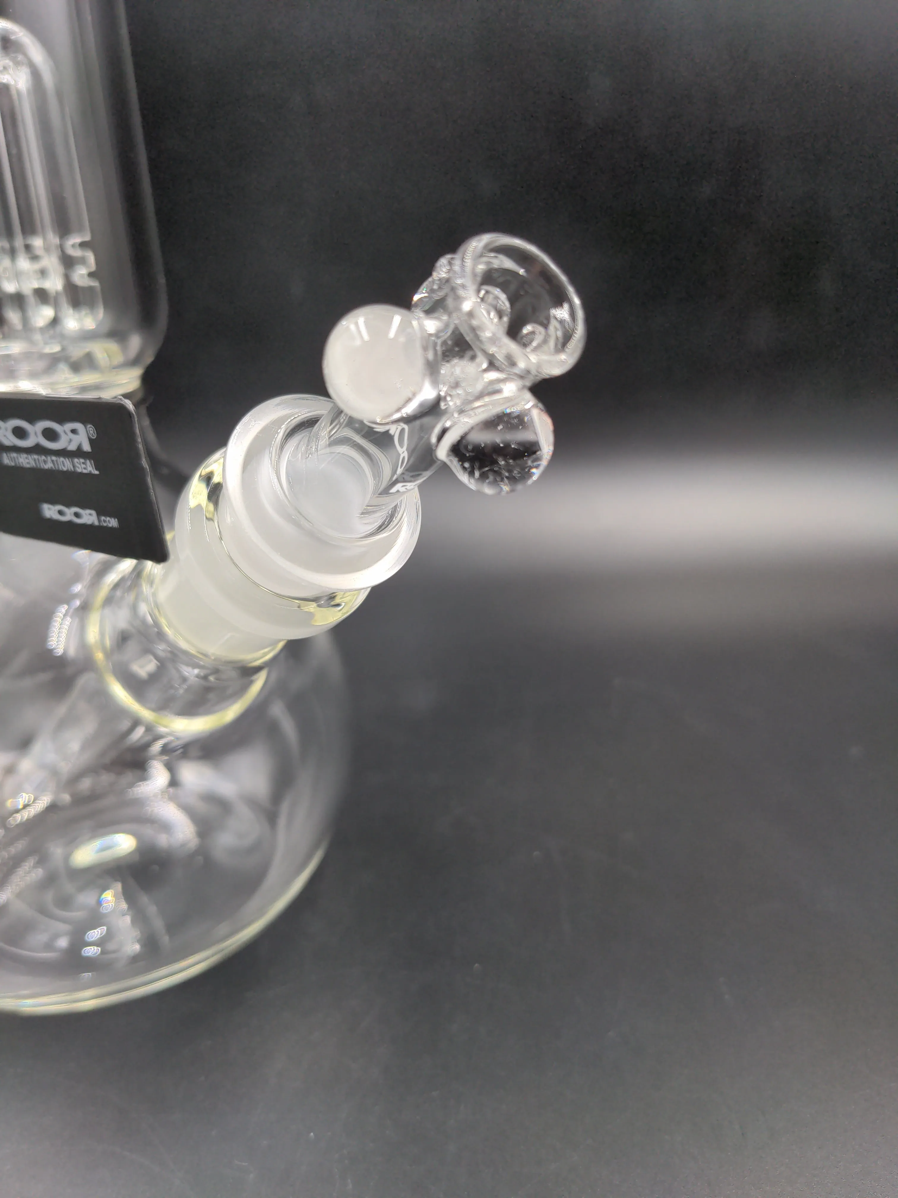 RooR Tech Bubble Base 5mm Thick Water Pipe with Tree Perc