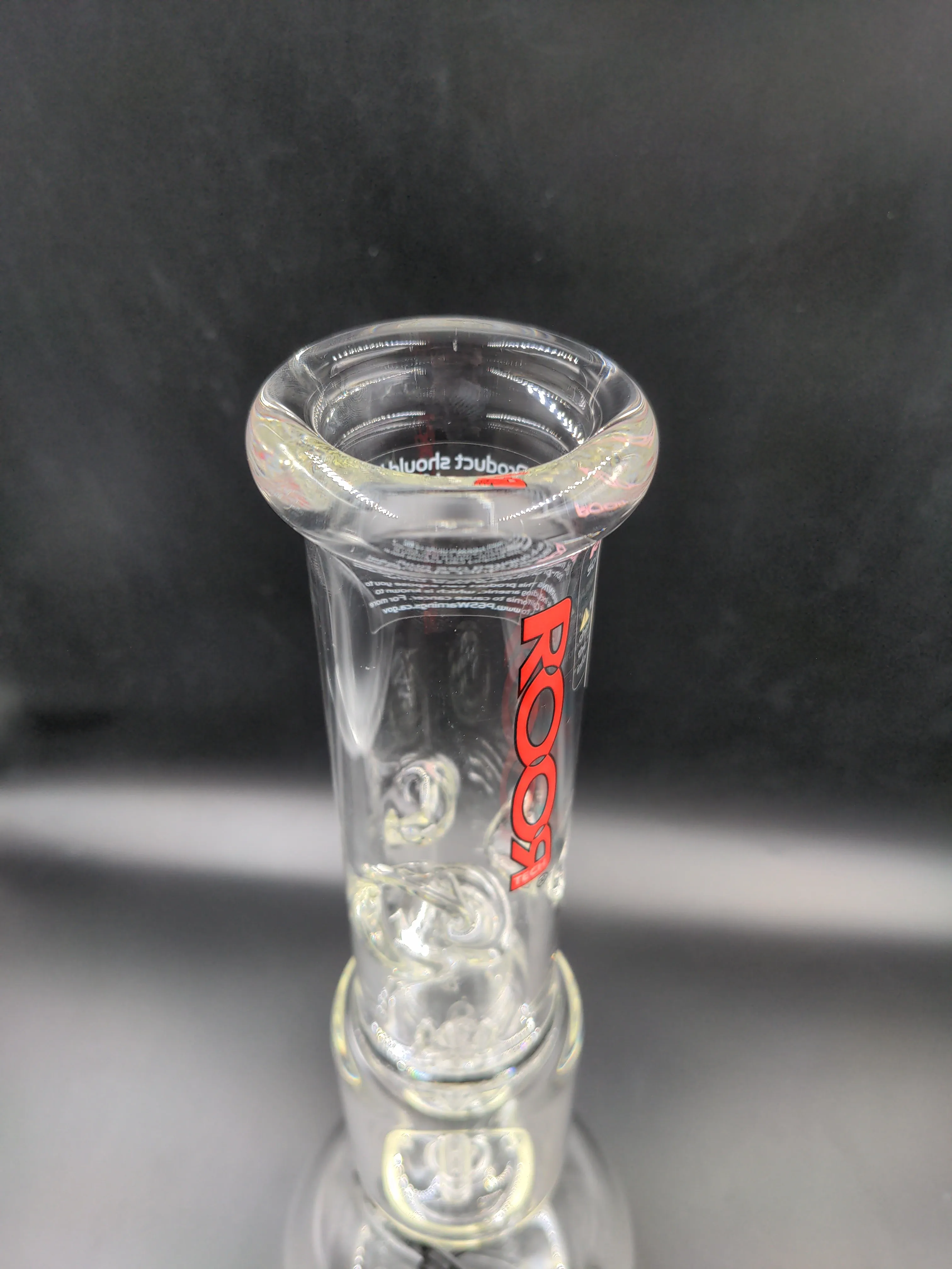 RooR Tech Bubble Base 5mm Thick Water Pipe with Tree Perc