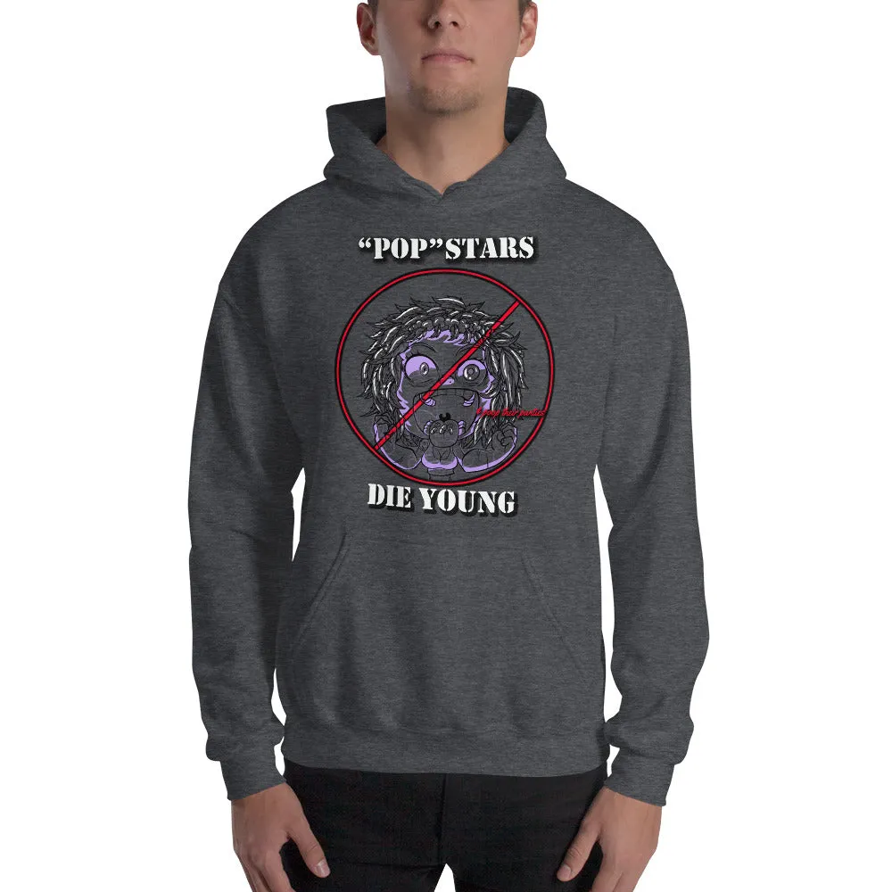 SILLE KUSH LOSER HEAD bw Unisex Hoodie