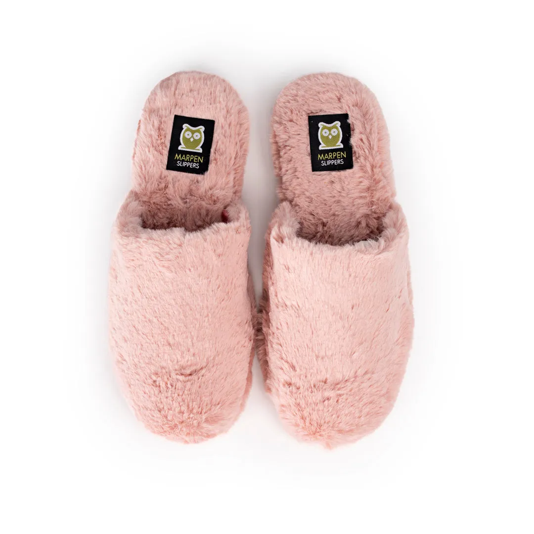 Slippers Zueco Pelo Rosado