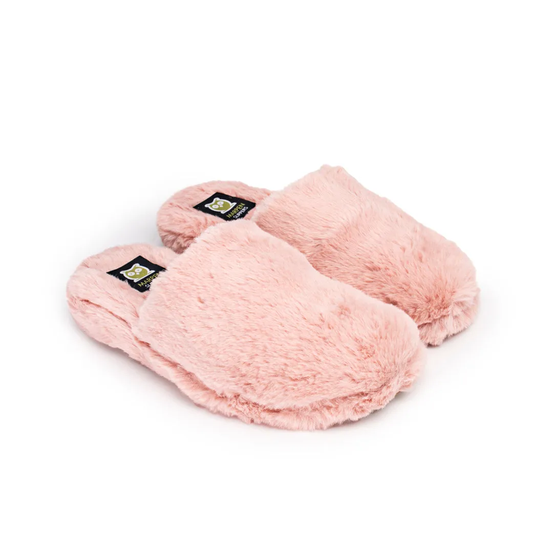 Slippers Zueco Pelo Rosado