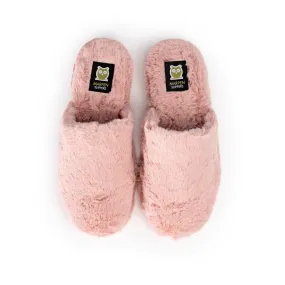 Slippers Zueco Pelo Rosado