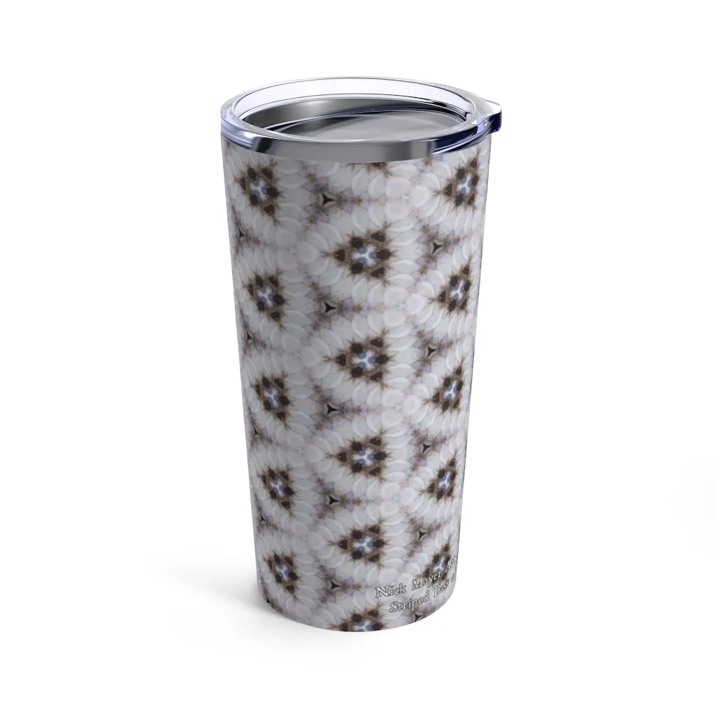 Striped Bass 2, 20 oz Steel Tumbler