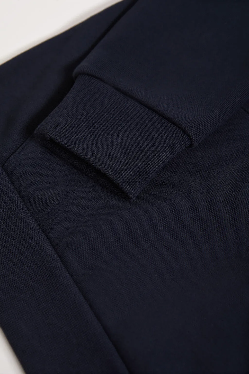 Sudadera azul marino con capucha y detalle Polo Club