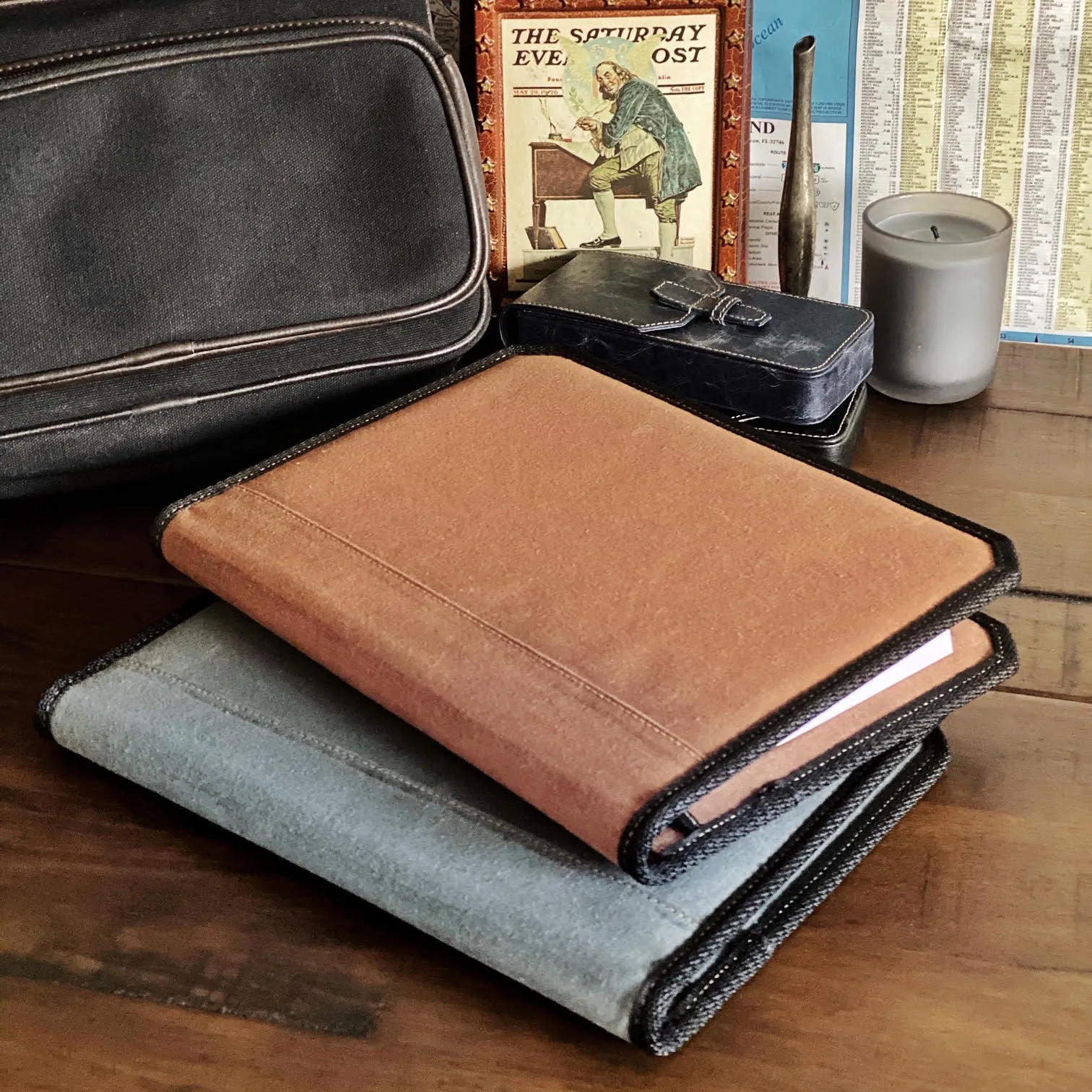 Waxed Canvas Padfolios *closeout