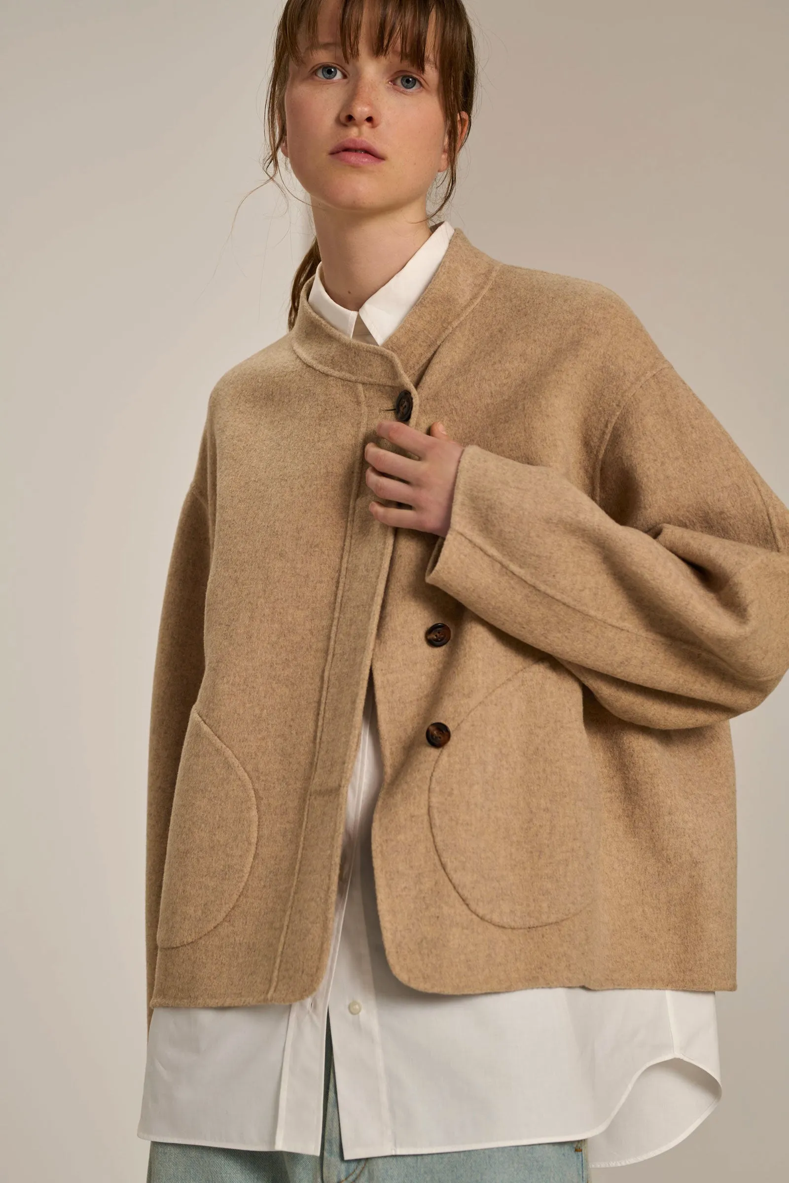 Windsor Wool Short Coat