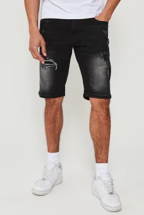 Woodstock Denim Short - Black