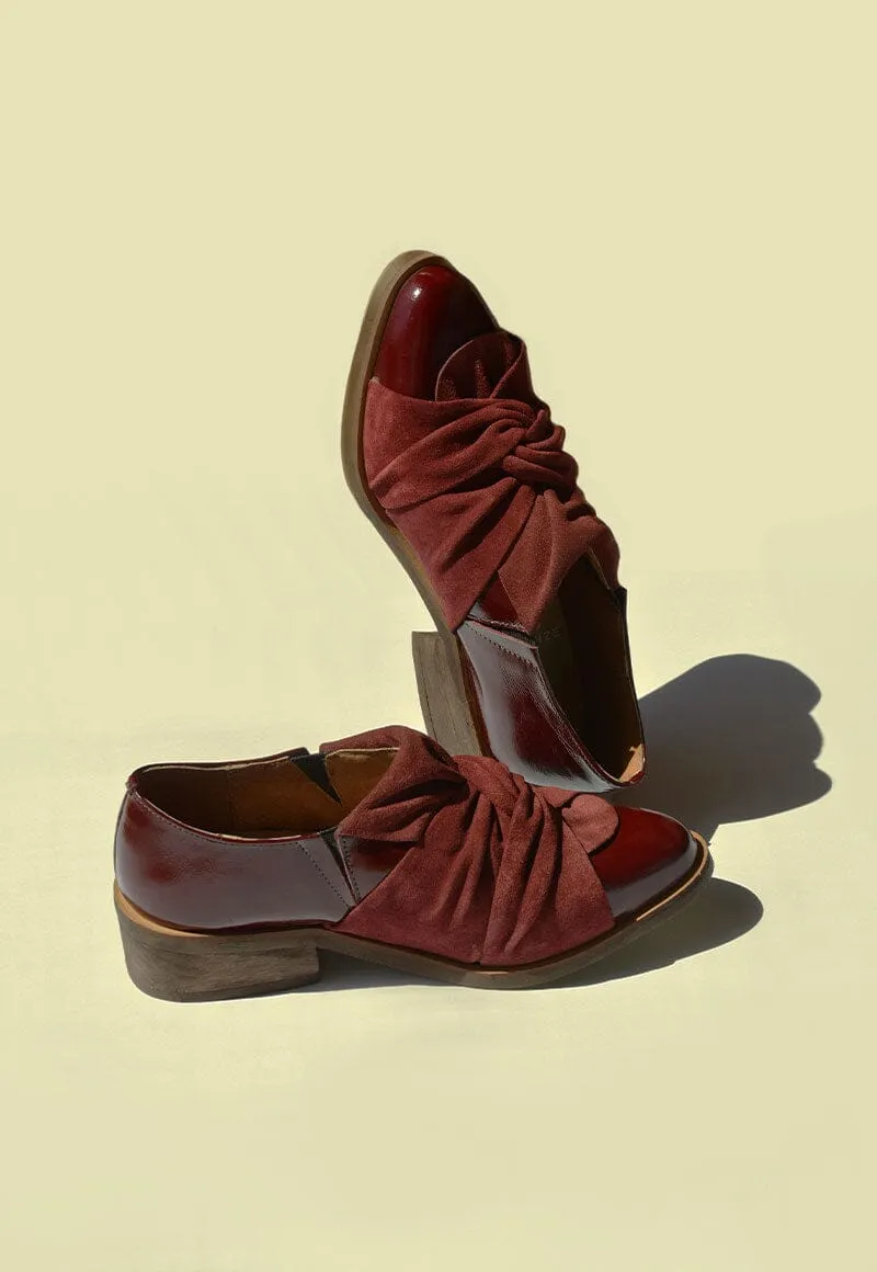 Zapato Mujer / Agachadiza Burdeo